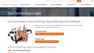 OpsTechnology Login | RealPage