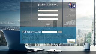 UDS Central™ Software Logon Information