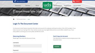 Login | United Disabilities Services
