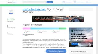 Access udsd.schoology.com. Sign in - Google Accounts