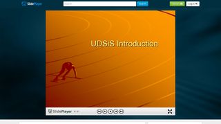 UDSiS Introduction The basics for a quick start on the new student ...