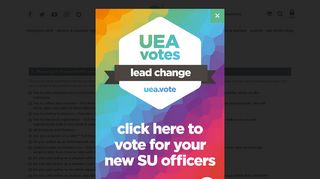 Student Profile - UEA Students' Union