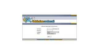 Uebimiau Webmail - Login