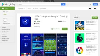 UEFA Champions League - Gaming Hub - Apps on Google Play