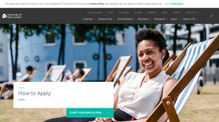 How To Apply - University of East London (UEL)