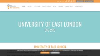 University of East London - Homes for Students