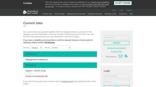 Current Jobs - Jobs at UEL