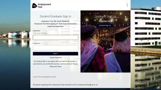 Student/Graduate Sign In - Visit Site - Symplicity