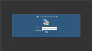 OSIS-SIP Welcome Username: Password: Remember me: Forgot your ...