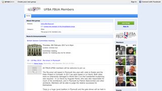 UFBA FBUA Members : GroupSpaces