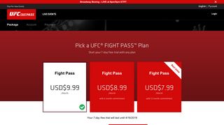 Join Fight Pass - UFC.TV - Watch LIVE and on-demand UFC PPV ...