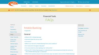 Mobile Banking - UFCU