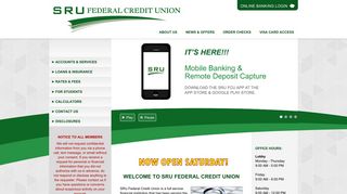 SRU Federal Credit Union | Slippery Rock, PA