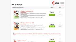 UFile 4 for Windows - 2018 - The UFile Shop