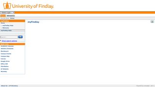 Home | myFindlay - University of Findlay