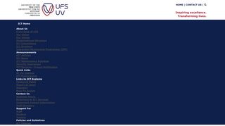 Links to ICT Systems - UFS