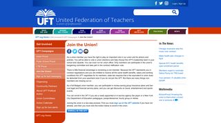 Join the Union! | United Federation of Teachers - UFT