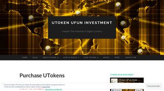 Purchase UTokens | UToken UFun Investment