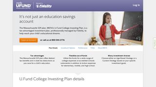 Massachusetts 529 Plan - MEFA U.Fund - Fidelity - Fidelity Investments