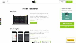 Online Trading Platforms - Web, Mobile & MT4 - UFX.com