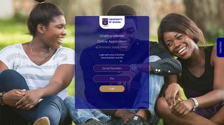 Ghanaian Applicants - Admissions Portal