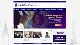 University of Ghana: Home