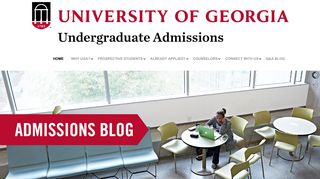 UGA Undergraduate Admissions