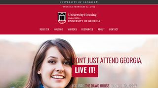 UGA Housing - University of Georgia