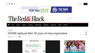 OASIS replaced after 30 years of class registration | News ...