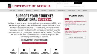 Information for Parents and Families | University of Georgia | University ...