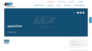 payonline - UGI Utilities