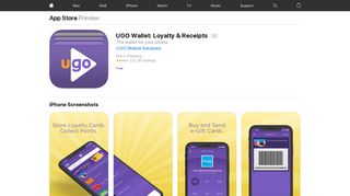 UGO Wallet: Loyalty & Receipts on the App Store - iTunes - Apple