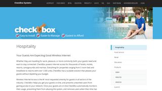 CheckBox Guest WiFi Solutions for Hospitality - CheckBox Systems