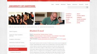 Student E-mail | University of Hartford