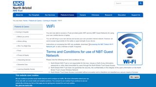 Wi-Fi - North Bristol NHS Trust