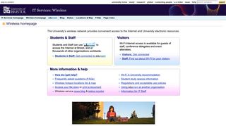 University of Bristol Wireless