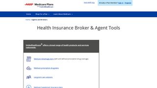 Health Insurance Broker & Agent Tools | AARP® Medicare Plans from ...