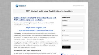 2019 UnitedHealthcare Certification Instructions