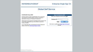 UnitedHealth Group eSSO