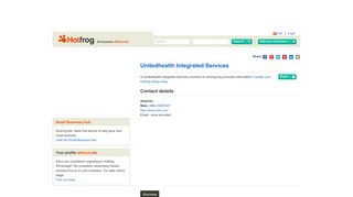 Unitedhealth Integrated Services - Insurance | Hotfrog US