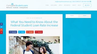 What You Need to Know About the Federal Student Loan Rate Increase.
