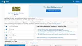 Utah Higher Education Assistance Authority (UHEAA): Login, Bill Pay ...
