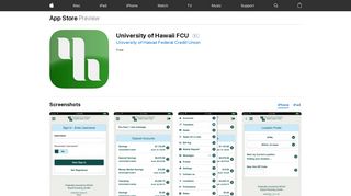 University of Hawaii FCU on the App Store - iTunes - Apple