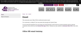 LIS - Email - University of the Highlands and Islands