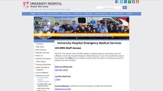 UH-EMS Staff Access *RESTRICTED - UH Emergency Medical ...