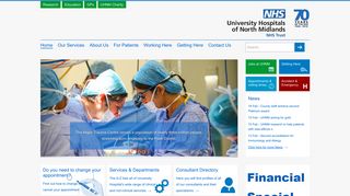 UHNM - University Hospitals of North Midlands