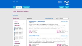 View jobs from this employer - NHS Jobs - Search Results