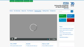 UHNM - Working Here - Working Here