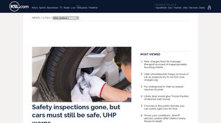Safety inspections gone, but cars must still be safe, UHP warns | KSL ...