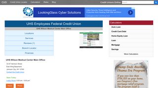UHS Employees Federal Credit Union - Johnson City, NY